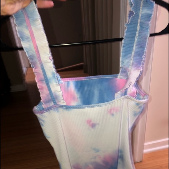 Boutique large bodysuit tie dye price is firm! - Picture 3 of 4